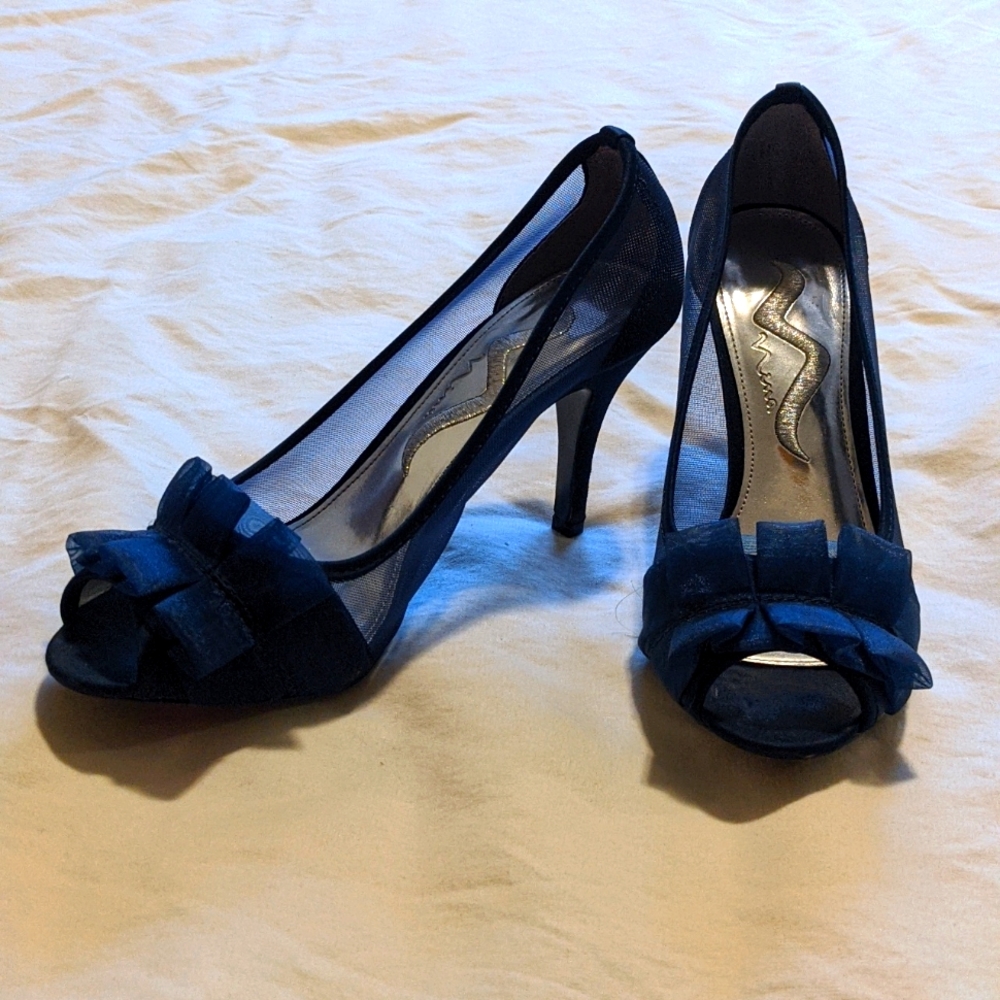 Something blue formal heels.